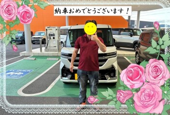 スペーシアカスタム納車させていただきました✨